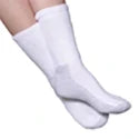 Advance Diabetic Crew Socks X-Large White
