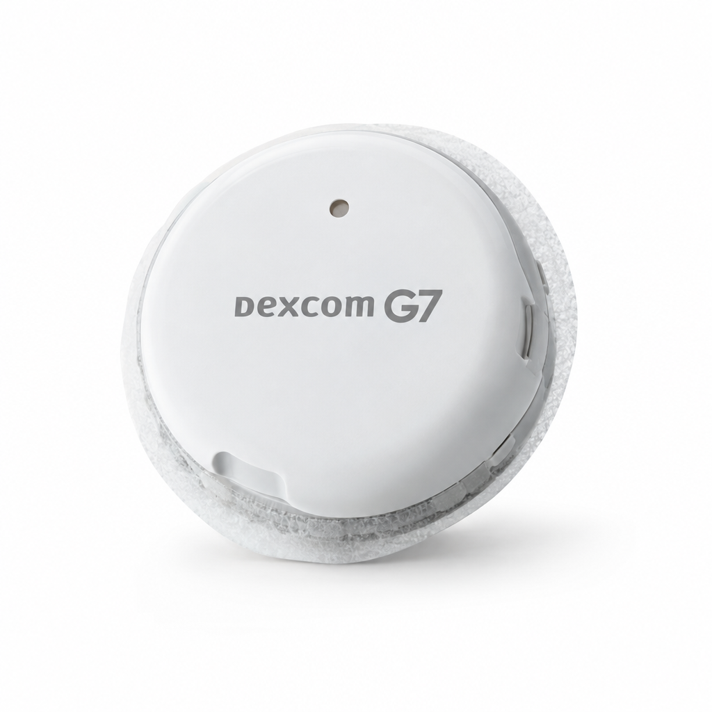 Dexcom G7 15-Day Sensor Transmitter product studio shot